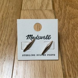 NWT Madewell Gold Dart Earrings